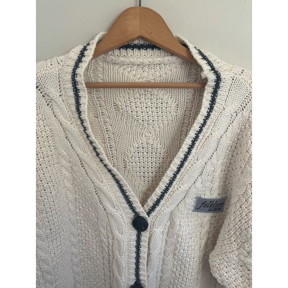 Taylor Swift Original 2020 Folklore Cardigan Cableknit Oversized XS/S - Picture 2 of 9
